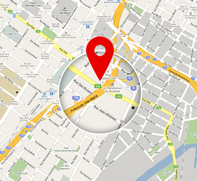 google map location